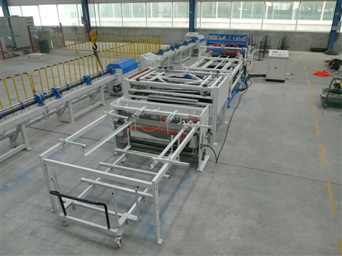 Animal cages production line