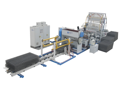 The characteristics of the steel wire mesh welded machine